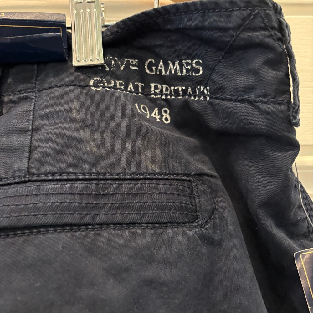 Polo Ralph Lauren Mens Navy Blue 1948 Olympic Games Cargo Shorts 42 NWT Gorpcore - Picture 7 of 16